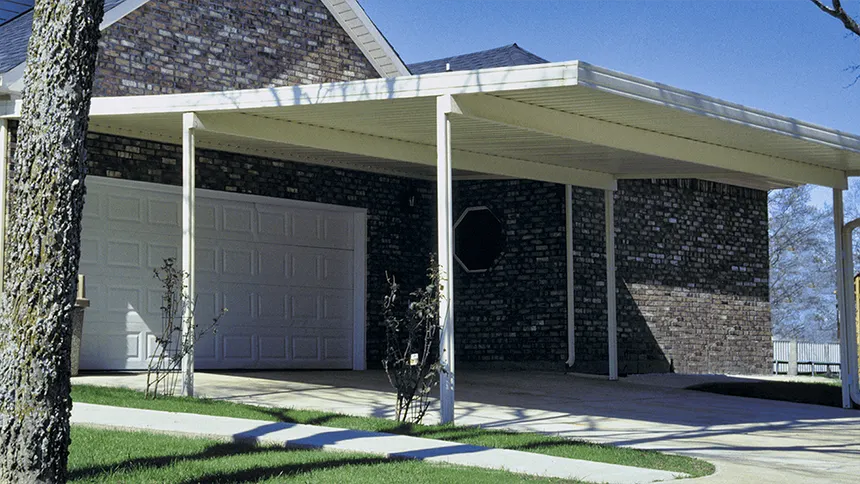 Metal Awning Installation